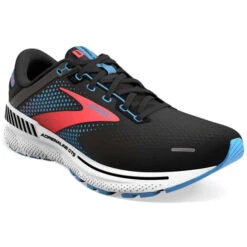 BROOKS ADRENALINE GTS 22 W BLACK/LAKE BLUE/CORAL 23 -Chaussures De Trail 9 121877 adrenaline gts 22 black lake blue coral 120353 1b031 03