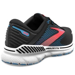 BROOKS ADRENALINE GTS 22 W BLACK/LAKE BLUE/CORAL 23 -Chaussures De Trail 9 121877 adrenaline gts 22 black lake blue coral 120353 1b031 04