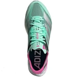 ADIDAS ADIZERO ADIOS 7 W PULSE MINT/SILVER MET/CORE BLACK 23 10 ADIDAS ADIZERO ADIOS 7 W PULSE MINT/SILVER MET/CORE BLACK 23 -Chaussures De Trail 9 122971 adizero adios 7 w pulse mint silver met core black gv9062 03