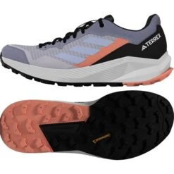 ADIDAS TERREX TRAILRIDER W SILVER PURPLE/BLUE DAWN/CORAL FUSION 23 -Chaussures De Trail 9 123246 terrex trailrider w silver purple blue dawn coral fusion hr1183 05