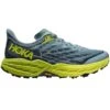 HOKA ONE ONE SPEEDGOAT 5 WIDE STONE BLUE/DARK CITRON 23 1 HOKA ONE ONE SPEEDGOAT 5 WIDE STONE BLUE/DARK CITRON 23 -Chaussures De Trail 9 123929 speedgoat 5 wide stone blue dark citron 1123159 sbdct 01