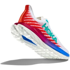 HOKA ONE ONE MACH 5 WHITE/FLAME 23 -Chaussures De Trail 9 124126 1127893 wfm 04