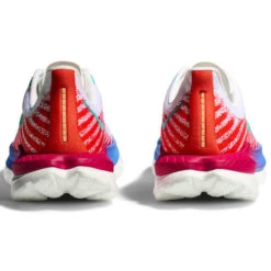 HOKA ONE ONE MACH 5 WHITE/FLAME 23 -Chaussures De Trail 9 124126 1127893 wfm 06