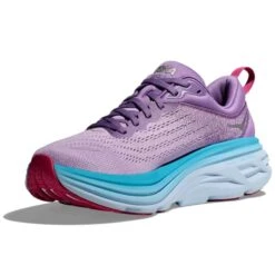 HOKA ONE ONE BONDI 8 W CHALK VIOLET/PASTEL LILAC 23 -Chaussures De Trail 9 124151 bondi 8 w chalk violet pastel lilac 1127952 cvpl 04