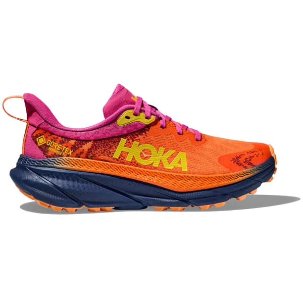HOKA ONE ONE CHALLENGER 7 GORE-TEX W VIBRANT ORANGE/PINK YARROW 23 3 HOKA ONE ONE CHALLENGER 7 GORE-TEX W VIBRANT ORANGE/PINK YARROW 23