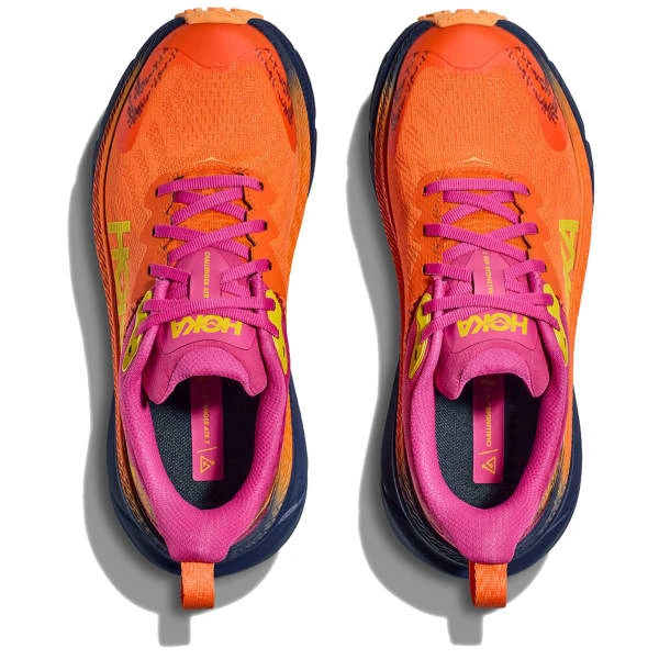HOKA ONE ONE CHALLENGER 7 GORE-TEX W VIBRANT ORANGE/PINK YARROW 23 8 HOKA ONE ONE CHALLENGER 7 GORE-TEX W VIBRANT ORANGE/PINK YARROW 23 – Image 6