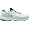 MIZUNO WAVE RIDER 24 W WHITE/WHITE/JADE CREAM 21 -Chaussures De Trail 9 82890 wave rider 24 w white white jade cream j1gd2003 02 01