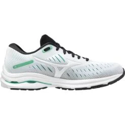 MIZUNO WAVE RIDER 24 W WHITE/WHITE/JADE CREAM 21 -Chaussures De Trail 9 82890 wave rider 24 w white white jade cream j1gd2003 02 03