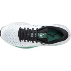 MIZUNO WAVE RIDER 24 W WHITE/WHITE/JADE CREAM 21 -Chaussures De Trail 9 82890 wave rider 24 w white white jade cream j1gd2003 02 04
