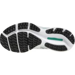 MIZUNO WAVE RIDER 24 W WHITE/WHITE/JADE CREAM 21 -Chaussures De Trail 9 82890 wave rider 24 w white white jade cream j1gd2003 02 05