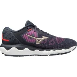 MIZUNO WAVE HORIZON 5 W CHINESE VIOLET/PLATINUM GOLD/INDIA INK 21 -Chaussures De Trail 9 82910 wave horizon 5 w chinese violet platinum gold india ink j1gd2126 42 03
