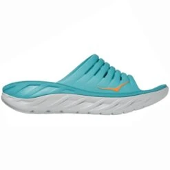 HOKA ONE ONE ORA RECOVERY SLIDE 2 AQUARELLE/BLAZING ORANGE 21