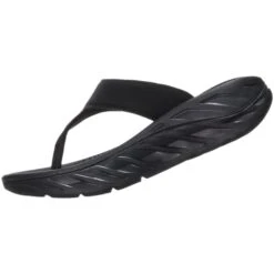 HOKA ONE ONE ORA RECOVERY FLIP 2 W BLACK/DARK GULL GRAY 22 -Chaussures De Trail 9 90479 ora recovery flip w black dark gull gray 1117910 bdggr 03