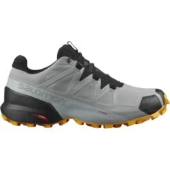 SALOMON SPEEDCROSS 5 GORE-TEX MONUMENT/BLACK/SAFFRON 22
