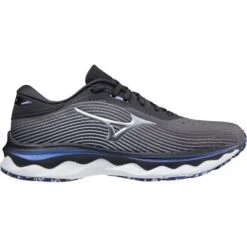 MIZUNO WAVE SKY 5 W BLACKENED PEARL / SILVER / VIOLET GLOW 21