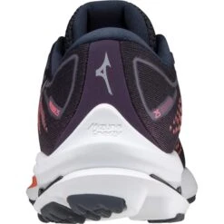 MIZUNO WAVE RIDER 25 W MONTANA GRAPE / APPLE GRAY / LIVING CORAL 21 -Chaussures De Trail 9 91395 j1gd2103 58 05
