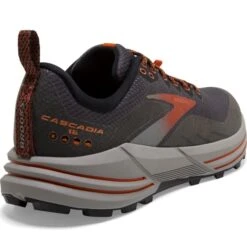 BROOKS CASCADIA 16 GORE-TEX BLACK/EBONY/CINNABAR 23 -Chaussures De Trail 9 91769 cascadia 16 gtx black ebony cinnabar 110377 1d060 04
